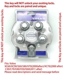 Genuine Volvo Wheel Lock Kit, With Chromed Nut Caps. XC90, XC60, S60, S80 New. Price: $64.87.