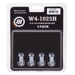 West Coast Wheel Accessories W4-1025H Lug Nuts New. Price: $26.92.