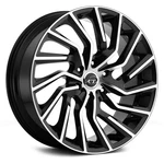 Vct V81 Wheel 20X8.5 (40, 5X120.65, 73.1) Black Single Rim New. Price: $343.33.