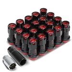 20PCS Red Aluminum 22MM 45MM M12X1.5 Close-end Rim Lug+lock NUTS+2 Adapters New. Price: $50.88.