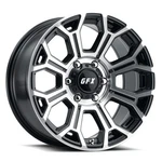 G-fx TR19 18X9 +12 Gloss Black Machined Face Wheel Rim 8X165.1 8X6.5 (qty 1) New. Price: $266.00.