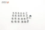 12-26 Kia Sportage Wheel Rim Lug Nut Bolts & Anti Theft Lock Key Oem Set Used. Price: $89.99.