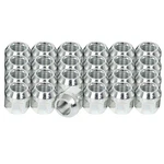 24PCS 1/2"-20 Open End Bulge Acorn Wheel Lug Nuts 0.83" Height Ford Mustang New. Price: $17.27.