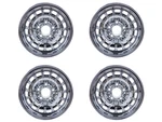 New Set Of 6.5 X 14 Inch 30 Mercedes-benz Replica Old Style Chrome Rims. Price: $999.00.