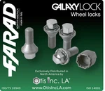 Farad Italian Made Galaxy Locks Wheel Bolts M14X1.25X28 Cone Seat, Black New. Price: $99.99.