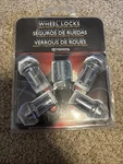 00276-00901 Genuine Oem Toyota Clear Chrome Wheel Lock 2001-2026 & Lexus New. Price: $35.00.
