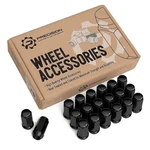 Stancemagic - Set Of 20 Black Lug Nuts Metric 14X1.5 Threads Bulge New. Price: $33.11.