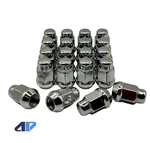 20PC 7/16 Fits Plymouth Buick Chevy Chrome Bulge Acorn Seat Lug Nuts 3/4 Hex New. Price: $29.32.