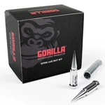SPKJP-00012 Gorilla Chrome Spike Lug Kit 1/2-20 (jeep 23 Pack) New. Price: $124.00.