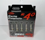 Project Kics 12X1.50 R40 Lug Nuts - Black (16 + No Locks) New. Price: $180.00.