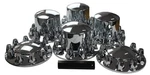 Jiuxi Abs Chrome Plastic Complete Axle Cover Kits With 33MM Threadon Nut Cove... New. Price: $189.68.