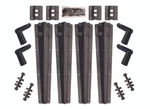 B100BTPA Minimizer Bolt On Fender Bracket Kit Black Composite New. Price: $399.95.