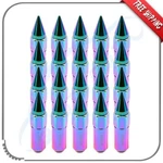 20 Chrome 12X1.5 Spike Lug Nuts For Honda Civic Toyota Corolla Acura Nsx Tl New. Price: $31.21.