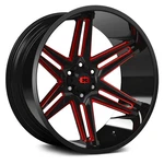 Vision 363 Razor Wheel 22X10 (-19, 6X139.7, 106.2) Black Single Rim New. Price: $470.62.