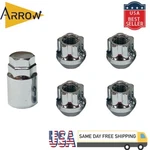 4X Chrome M12X1.5 Anti-theft Open End Wheel Lock & Key Fit Genesis Hyundai New. Price: $13.74.