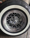 Cragar Star Wire Center Caps Weld Wheels 30 Spokes Crager True's & Vogue's New. Price: $399.99.