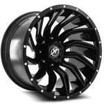 20" Off-road XF-224 Gloss Black & Milled Wheel 20X9 8X6.5 8X180 0MM Truck Rim New. Price: $398.51.