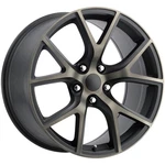 Replica FR75 Trackhawk 20X9 5X5" +35MM Black/bronze Wheel Rim 20" Inch New. Price: $276.99.