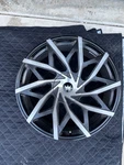 22 Inch Wheels - Mazzi Big Easy Dark Tint Used. Price: $50.00.