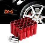 M12X1.25 Red Jdm Open End Aluminum Hex Lug Nuts+spline Locks+key 20MMX60MM 20PC New. Price: $20.08.