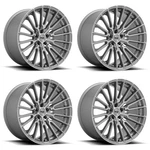 Set Niche M251 Premio 20X10.5 5X112 Platinum Brushed Wheels 20" 40MM Rims New. Price: $904.00.
