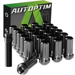 Autoptim 24PCS Spline Lug Nuts - Replacement For M14X1.5, Black New. Price: $42.21.