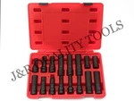 16 Piece Sae Metric Universal Locking Lug Nut Master Key Set Wheel Removal New. Price: $39.95.