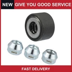 Wheel Installer Tire Studding Tool W/ Hex Lug Nuts Silver Tone New. Price: $12.39.