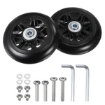 Uxcell Replacement Luggage Wheels Suitcase 90X24MM, Black New. Price: $24.92.