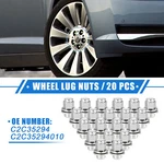 20 Pcs M12 1.5 Wheel Lug Nuts For Jaguar Xf Xjr NO.C2C35294/C2C35294010 New. Price: $62.99.
