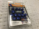M14X1.50 Stud Size Blue Locking Wheel Lug Nuts Dorman 713-675D Ford Chevy Mopar New. Price: $22.99.
