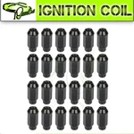 Fits 2004 Ford F-150 Heritage 24 Pcs Black 14X2MM Conical 60 Degree Lug Nuts New. Price: $23.79.