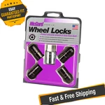Mcgard 24216 Black Cone Seat Wheel Lock Set (M14 X 1.5 Thread Size) New. Price: $52.42.