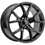 Replica FR75 Trackhawk 20X9 5X5" +35MM Gloss Black Wheel Rim 20" Inch New. Price: $263.99.