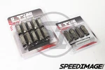 Monster Lug Nuts With Locks Set 20+4 Black Chrome 48MM 14X1.5 Open Ended Pcs New. Price: $1079.99.