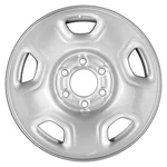 Ford F-150 04-08 Cci 5-SLOT Silver 17X7.5 Steel Factory Wheel Remanufactured Used. Price: $117.42.
