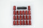 Max Guard Tuner Steel Lug Nuts 12X1.5 Red Color 20PCS Slim New. Price: $24.00.