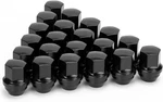 Oem Factory Style Large Acorn Seat Wheel Lug Nuts, 20 M14X1.5, Black New. Price: $47.99.