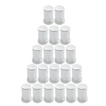 Set Of 20 Chrome Semi Truck 33MM Lug Nut Covers 3/8" Push-on Tube Top Plastic New. Price: $36.07.