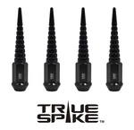 20 True 112MM 9/16" Forged Steel Lug Nuts Black Extended Spiral Spikes New. Price: $170.95.