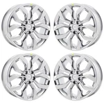 18" Hyundai Veloster Pvd Bright Chrome-c Wheels Rims Factory Oem 70814 2012-2019 New. Price: $1495.95.