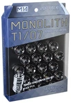 Project Kics For 14X1.5 Glorious Black T1/07 Monolith Lug Nuts - 20 Pcs New. Price: $363.99.