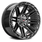 Vortek VRP-501 Turbo Wheel 20X9 (18, 5X139.7, 110.3) Black Single Rim New. Price: $493.28.