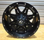 Fuel Wheel Hostage, Satin Black, 18X9, On 5, For 07-26 Jeep D53118902645 Used. Price: $250.00.