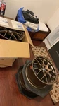 18X8.5 +33 Enkei Raijin 5X100 Bronze Paint Rims (set Of 4) New. Price: $1000.00.