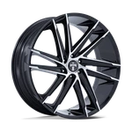Dub 1PC Wheels Rim DC275 Blaze 24X10 6X5.5 ET25 106.1CB Gloss Black W/ Machined New. Price: $686.16.
