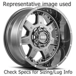 Grid GD01-20100237G-287 Wheel Rim Series Gloss Graphite / Milled Each New. Price: $241.53.