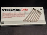 Steelman Pro Pc Sae 144 Position Ratcheting Wrench Set 78982 New. Price: $37.99.