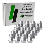Chrome Lug Nuts 2013-2020 Ford Fusion With Factory Wheels New. Price: $46.00.