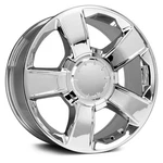 For Chevy Silverado 1500 99-17 Alloy Factory Wheels 5-SPOKE Chrome 20X8.5 New. Price: $348.00.
